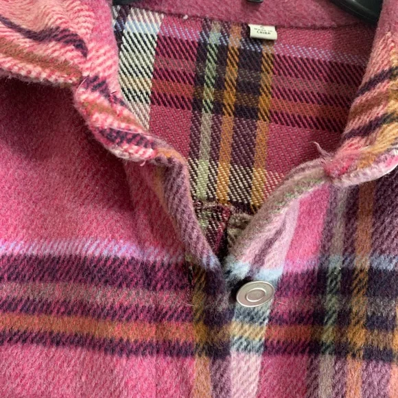 Plaid Shacket Shirt - Picture 4 of 4